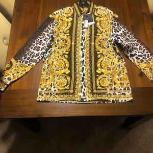 Versace silk shirt